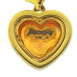 Leo Pizzo Diamond Gold Heart Earrings