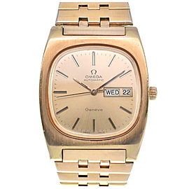 OMEGA 166.0188 Cal.1022 Gold Plated Automatic Watch LXGJHW-318