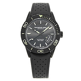 Raymond Weil Freelancer Steel Black Dial Ceramic Automatic Watch 2760-SB1-20001
