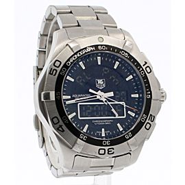 Tag Heuer Aquaracer Chronotimer Analog-Digital Chronograph watch