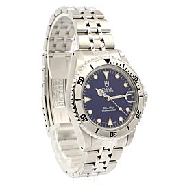 TUDOR Prince Date Submariner Date Blue Dial Automatic 36mm Mens Watch