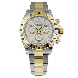 Rolex 116523 WS Daytona White Dial Steel and Gold watch