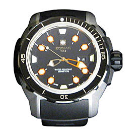 Zodiac Racer ZO8606 Stainless Steel & Rubber 50mm Watch