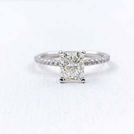 Robbins Bros FOREVERMARK Radiant Diamond Engagement Ring 1.45 tcw
