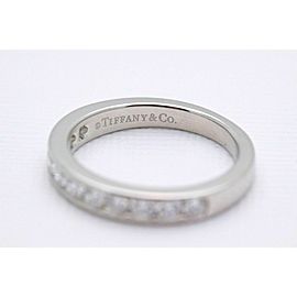 Tiffany & Co Diamond Wedding Band 2.5mm Channel Set in Platinum $2,875 Retail #1