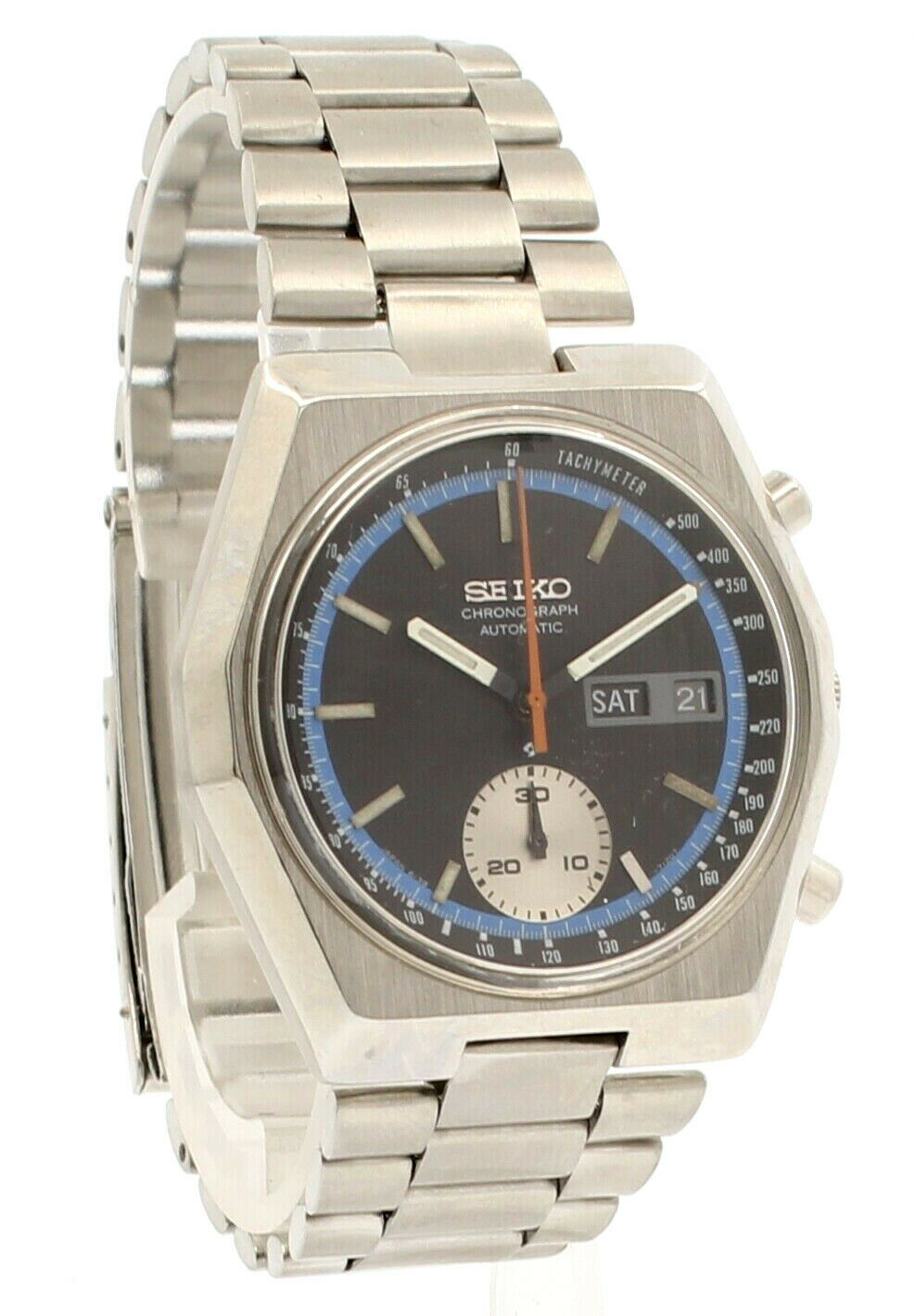 Vintage Seiko Automatic Chronograph Men's Watch Ref: 6139-7080 | Seiko |  Buy at TrueFacet