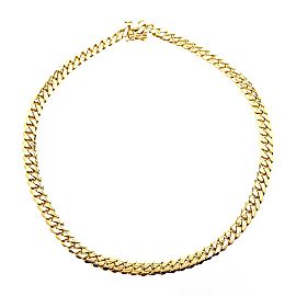 Men's Solid Cuban Link Chain 14kt Yellow Gold 8.5 MM 118.4 grams 19' Inches