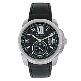 Cartier Calibre de Cartier 3389 W7100041 Mens Steel 42MM Automatic Watch