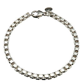 Authentic Tiffany&Co. Venetian Link Bracelet Silver 925 Used F/S