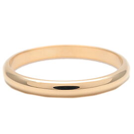 Cartier Wedding Ring K18YG 750YG Yellow Gold