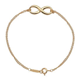Tiffany & Co. Infinity Bracelet K18YG 750YG Yellow Gold