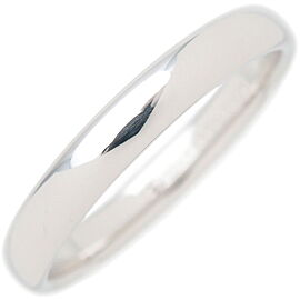 Auth Tiffany&Co. Classic Band Ring