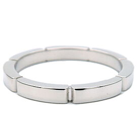Cartier Maillon Panthère Ring K18WG 750WG White Gold