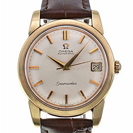 OMEGA Seamaster 166.009 Date Gold Cap Cal.565 Automatic Watch LXGJHW-258