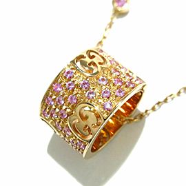 GUCCI 18K Pink Gold Necklace LXJG-94