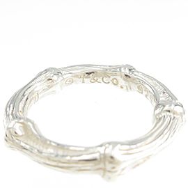 TIFFANY & Co 925 Silver Bamboo Ring LXGYMK-840