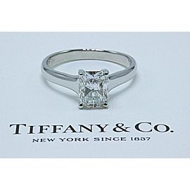 Tiffany & Co Platinum Diamond Engagement Ring Lucida 1.70 ct F VVS2 $53K Retail
