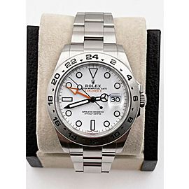 Rolex 216570 Explorer II White Dial Stainless Steel
