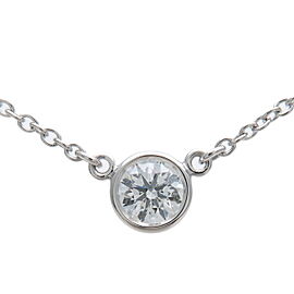 Tiffany & Co. By the Yard Diamond Necklace Platinum