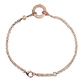 Cartier Love Circle Pink Sapphire Diamond Bracelet
