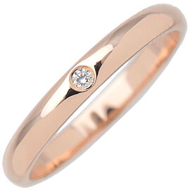 Auth Cartier Wedding Ring 1P diamond