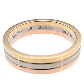 Authentic Cartier Three Color Ring K18