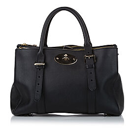 Mulberry Bayswater Double Zipped Leather Satchel