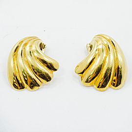 Yellow Gold Womens Earrings