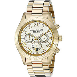 Michael Kors MK8214 Gold Tone Stainless Steel with Champange Dial 45mm Mens Watch