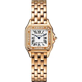 Cartier Panthere 4025 WJPN0008 Rose Gold Factory Diamond Watch 22mm Box & Paper