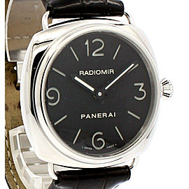 Panerai PAM 210 Radiomir Base 3 Days Black 45mm Stainless Steel Watch
