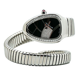Bvlgari Serpenti Tubogas Quartz Lady Watch Factory Diamond 35mm