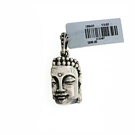 Authentic King Baby Sterling Silver Stone Buddha Pendant