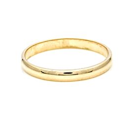 Men's Classic Wedding Band Ring in 14k Yellow Gold Size 10.75