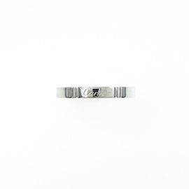 Cartier 18K white Gold Maillon Panthere Ring LXGYMK-674