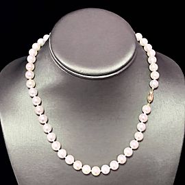 Akoya Pearl Necklace 14k Yellow Gold 8 mm 17" Certified $3,950
