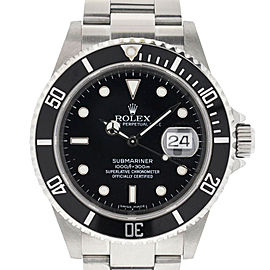 Rolex Submariner 16610 Z Serial 2006 Stainless Steel Watch