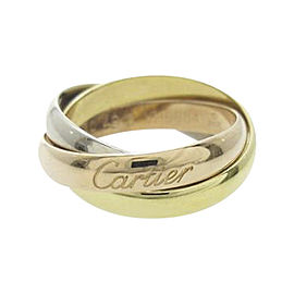 Cartier 18K Trinity Classical Ring Size: 5.5
