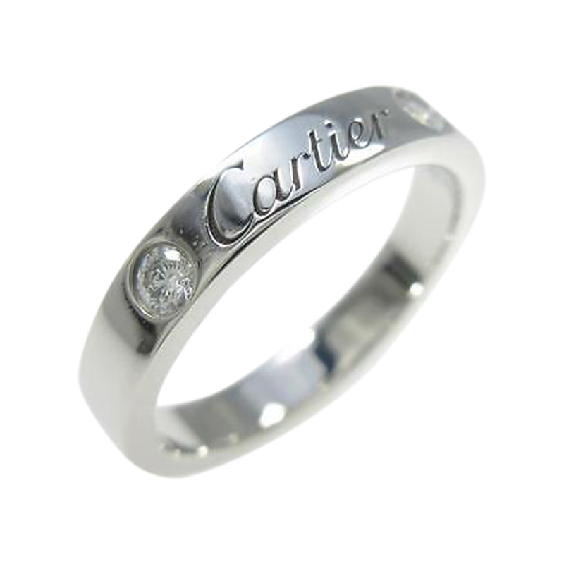 cartier engraved ring