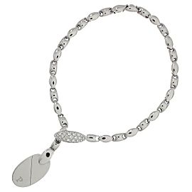 Piaget Dole 18K White Gold & Diamond Heart Bracelet