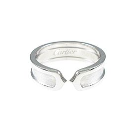 Cartier 18K white Gold C2 Small Ring LXGYMK-706