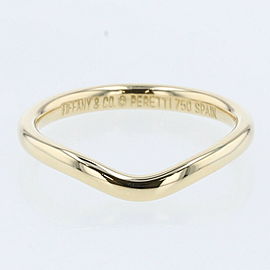 TIFFANY & Co 18k Yellow Gold Curved Ring LXGBKT-647