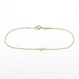 TIFFANY & Co 18K Yellow Gold Diamond bracelet LXGKM-51