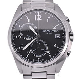 HAMILTON Khaki Stainless Steel/SS Quartz Watches F0034