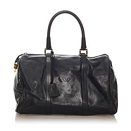 Loewe Leather Boston Bag