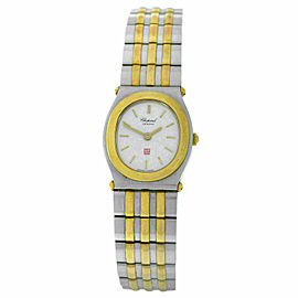 Ladies Chopard Monte Carlo 8034 Steel 18K Gold Quartz 21MM Watch