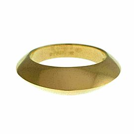 New Piaget 18K Yellow Gold 10 grams Diamond Size 55 7.25 Ring