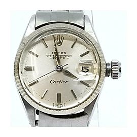 Rolex Cartier Double Signed 6517 Oyster Perpetual Datejust