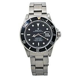 Rolex Submariner 16800 Vintage Mens Automatic Watch 40mm