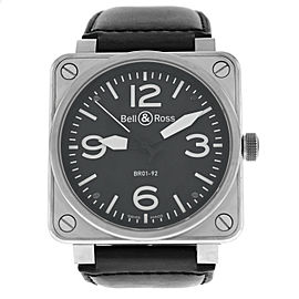 Bell & Ross Aviation BR01-92 Mens Stainless Steel Automatic 46MM Watch